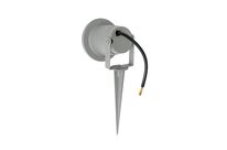 Spot à Piquer LED Extérieur IP44 Gris pour Ampoule GU10
