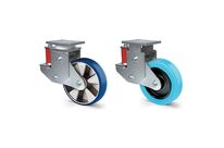 Roulettes industrielles à double suspension | Omikron flex