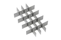 Séparateur pour caisse plastique Athéna H.180 x L.355 mm