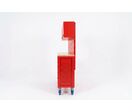 Servante d'atelier professionnelle MEGA - 16 tiroirs - avec panneau perforé et 2 armoires supérieures - XXL 2150 mm de largeur MW Tools GWB616ST