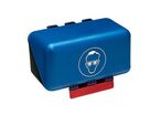 Secubox - Boîte de Rangement Mini Lunettes de Sécurité - Bleu - Format Compact - Rangement EPI