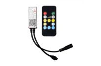 Contrôleur Wi-Fi Infrarouge avec Télécommande pour Ruban LED CCT 12V/24V 24 Boutons