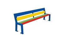 Banc bois et acier Silaos Junior