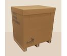 Box palette à abattant en carton ondulé | ETABLISSEMENTS F DUTHOIT