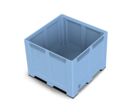 Caisse palette plastique pleine renforcée gd volume 1200 x 1200