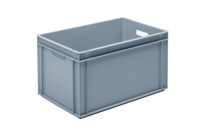 UTZ - Bac RAKO Gris 60L - Gerbable Norme Europe - Polypropylène - 600x400x325 mm