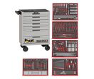 Servante silver foam mini master set 7 tiroirs Teng Tools TCEMM385NS