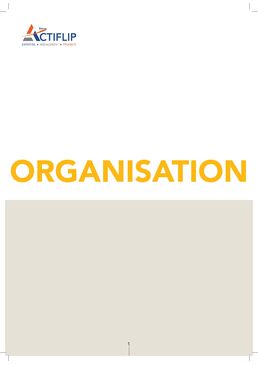 Catalogue Organisation