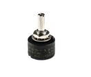 Potentiomètre, 1 tours 1 Bobiné Rotatif RS PRO, Ø axe 6.35 mm