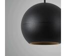 Luminaire Suspendu Rond pour Rail Magnétique 48V 10W Noir - Blanc Neutre 4000K - 5500K