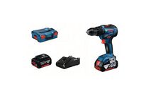 Bosch - Perceuse-visseuse sans fil GSR 18V-55 - 18V 4Ah Li-ion - Mandrin 13mm - Couple 55Nm - L-BOXX