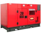 Groupe électrogène diesel 22 kVA 3x400V - 230V - Refroidi par eau - Avec régulateur AVR - Connecteur pour ATS MW Tools DG200E