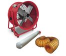 Ventilateur mobile MV500R avec tuyau et sac filtrant MW Tools MV500RSET