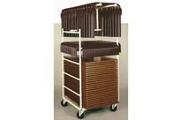 Chariot de transport pour table Mairietable rectangle