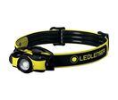 Ledlenser - Lampe Frontale LED Rechargeable iH5R - 400lm, 35h Autonomie, IP54, 180m Portée, Noir/Jaune