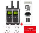 Pack : Motorola TLKR T80 + 2 casques