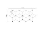 Kit 16 LED 294W - Forme Étoile - Blanc Froid 6000K - 8000K