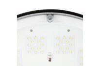 Lampadaire Public LED 30W 150lm/W IP66 Noir - Blanc Neutre 4000K - 5500K