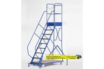 Escabeau mobile professionnel 9 marches