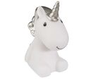 Veilleuse Licorne de nuit LED 14cm à Piles - Doré