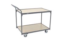 Chariot 2 Plateaux Bois 1200x800 Mm - Capacité 250 Kg