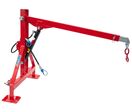 Grue de levage hydraulique 500 kg pour tracteur - Hauteur de levage 2,42 m - Attelage 3 points Torros TAHK0500
