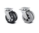 Roulettes industrielles jumelées | Delta twin