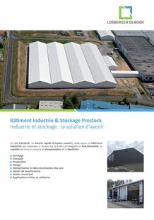 Bâtiment de stockage: Prostock 
