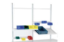 Tablettes et plinthes support de bacs