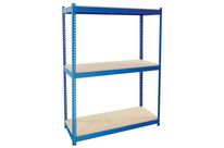 Manutan Expert - Rayonnage Charge Lourde Rapid 1 - 1980x2440x610mm - 3 Niveaux - 545kg/Niveau - Montage Facile