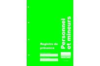 Registre de présence des mineurs et du personnel - R.ACM