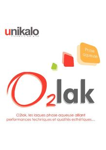 PLAQUETTE / O2LAK