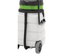 Aspirateur eau et poussière aspiration de liquide particules solides - 90 litres cuve plastique - 2 moteurs 2.6 kW 230 V - 74 dB(A) Cleancraft WETCAT 290 E