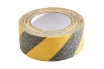 3M - Ruban Adhésif Antidérapant Safety Walk Jaune/Noir - 50mm x 20m Grain Fin - Usage Industriel