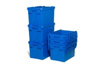 Bac avec couvercles solidaires