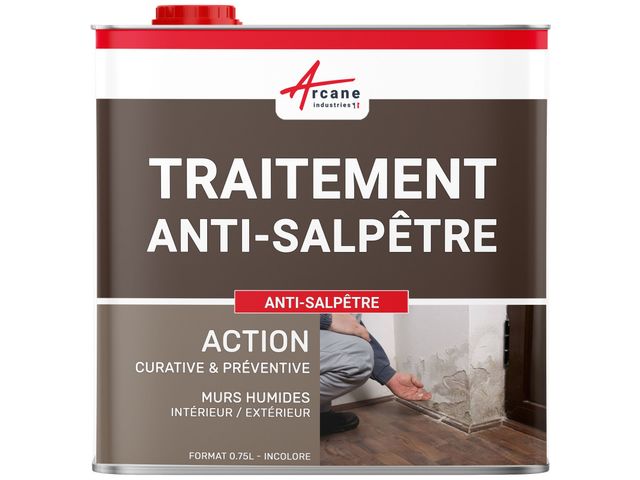 Traitement du salpêtre Antisalpêtre Murs humides | ANTISALPÊTRE 