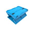 Bac pliable avec couvercle à charnières - Falter 4322 V1 DL bleu