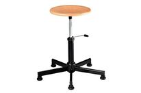 Linea Fabbrica - Tabouret d&amp;#039;atelier Primo Hêtre - Hauteur réglable 47-62 cm - Charge 80 kg - Éco-responsable