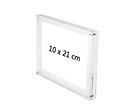 Cadre Photo Visuel 100x210 mm 2 plaques + 4 aimants
