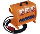 Coffret de chantier extérieur 22 KVA 230 V / 415 V Protection par Disjoncteurs