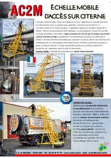 Documentation échelle mobile de sécurité bidirectionnelle AC2M