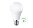 Ampoule E27 LED 8.5W A60 - Pack de 10 - Blanc Froid 6000K - 8000K