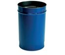 Fût En Acier Bleu Foncé Avec Couvercle - 60 L