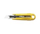 Olfa - Cutter de sécurité SK4 Ambidextre Jaune - Lame 17.5mm Rétractable - Pour Usage Général