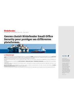 Cas client - Bitdefender Small Office Security - GEOREX