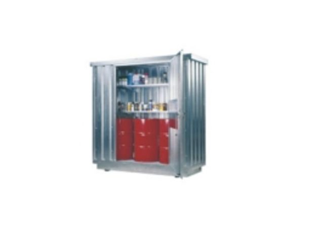 Conteneur sécurisé ventilé pour stockage phytosanitaire en extérieur 2.1 à  14 mÂ²