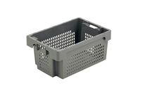 ROTA BAC DE STOCKAGE 600X400X300 MM / FOND PLEIN - COTES AJOURES