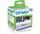 Dymo - Étiquettes d'adresse Grand Format Blanc - 260 étiquettes/rouleau - 89x36mm - Papier Recyclé