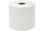 Tork - Bobine d'essuyage industriel Basic 2 plis - Blanc - 340m - Usage alimentaire - Éco-responsable