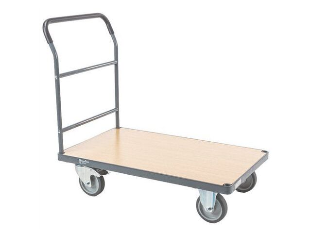 Chariot À Dossier Fixe 1200x800 Mm - 500 Kg - Roues Tpr